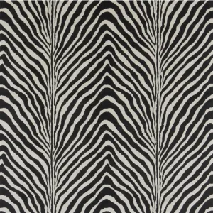 Bartlett Zebra Velvet Fabric