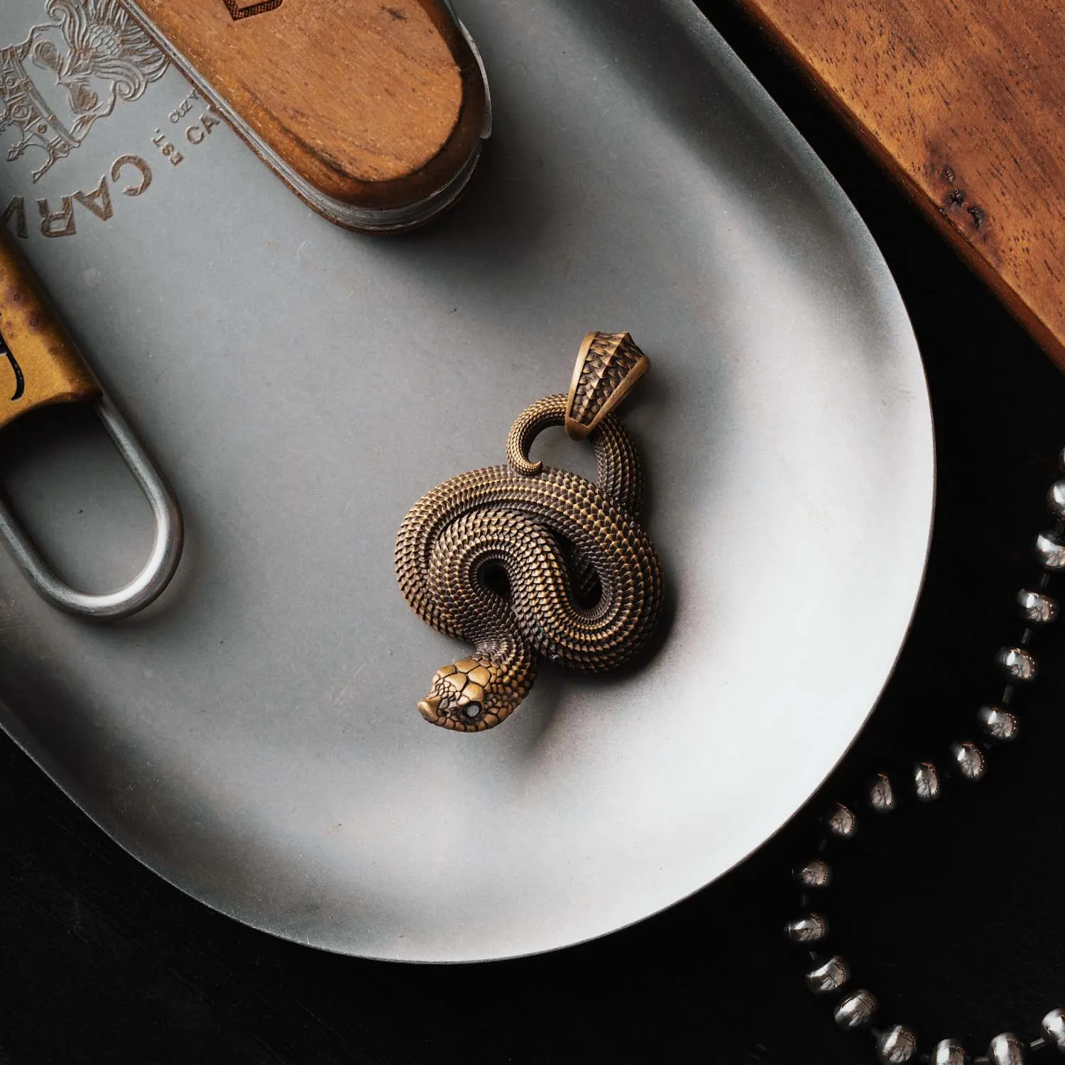 Hognose Snake Pendant