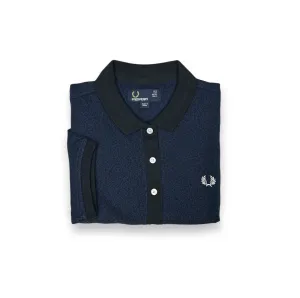 Ladies Leopard Printed Fred Perry shirt