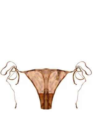 LEOPARD Silk Thong