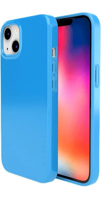 Miami Cabana | Solid Neon Blue Case