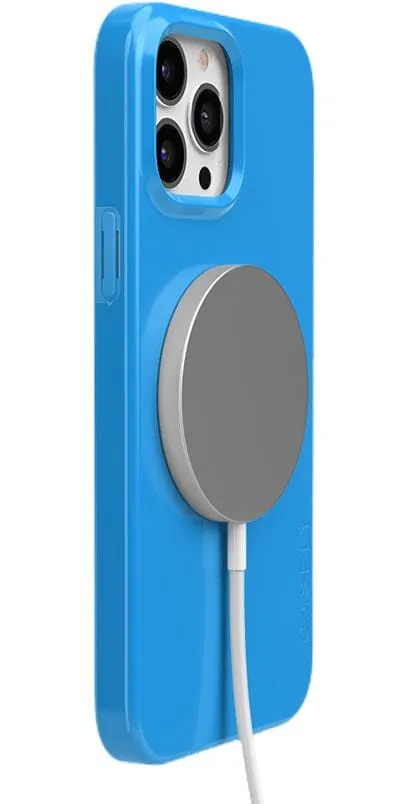 Miami Cabana | Solid Neon Blue Case