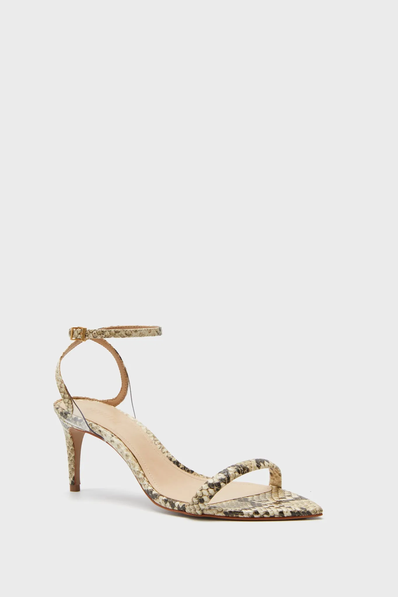 Natural Snake Skye Heels