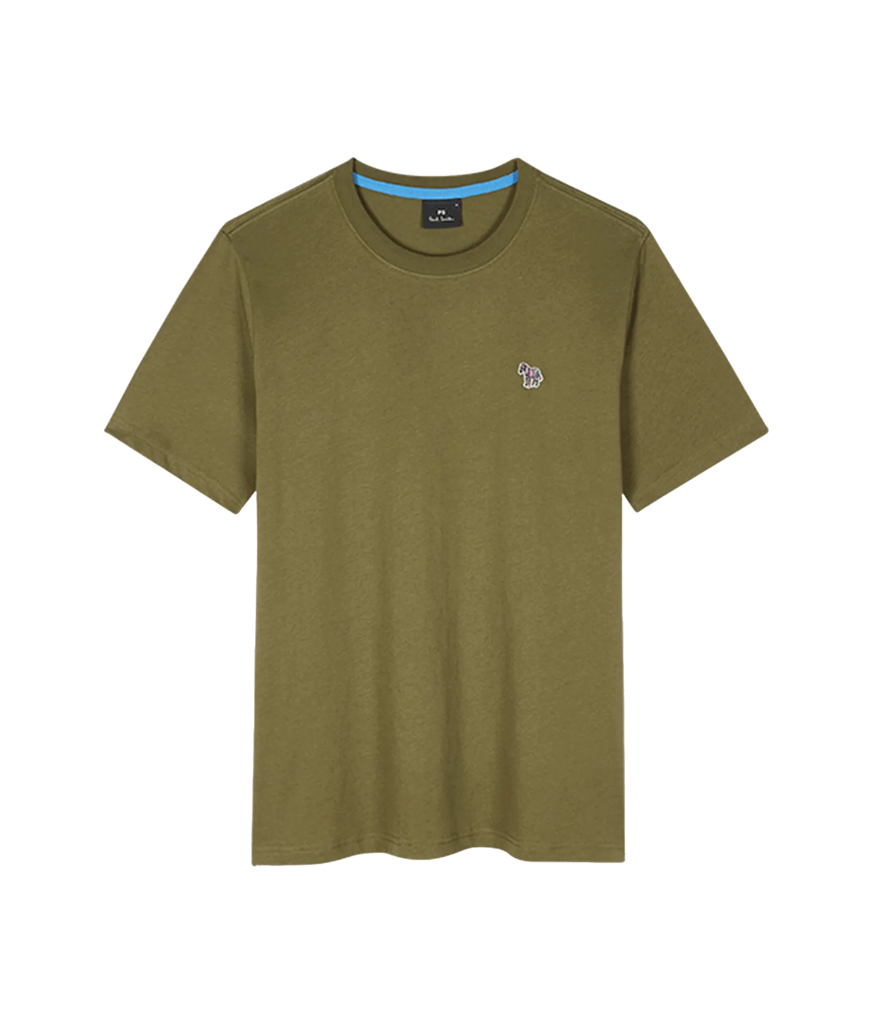 Organic Cotton Zebra Logo T-Shirt - Green