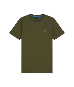 Organic Cotton Zebra Logo T-Shirt - Green