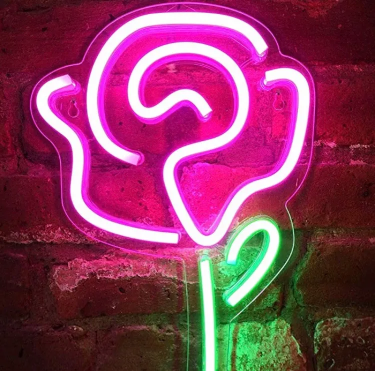 Rose Neon Sign