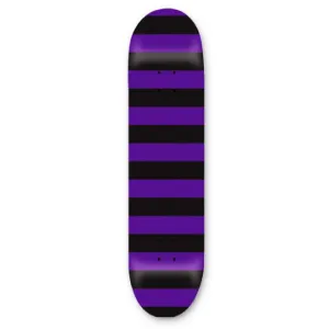 Skateboard 31" SDS Graphic - Fat Stripe - Purple - 7.5" - Deck