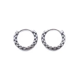 Slither Small Hoop Earrings