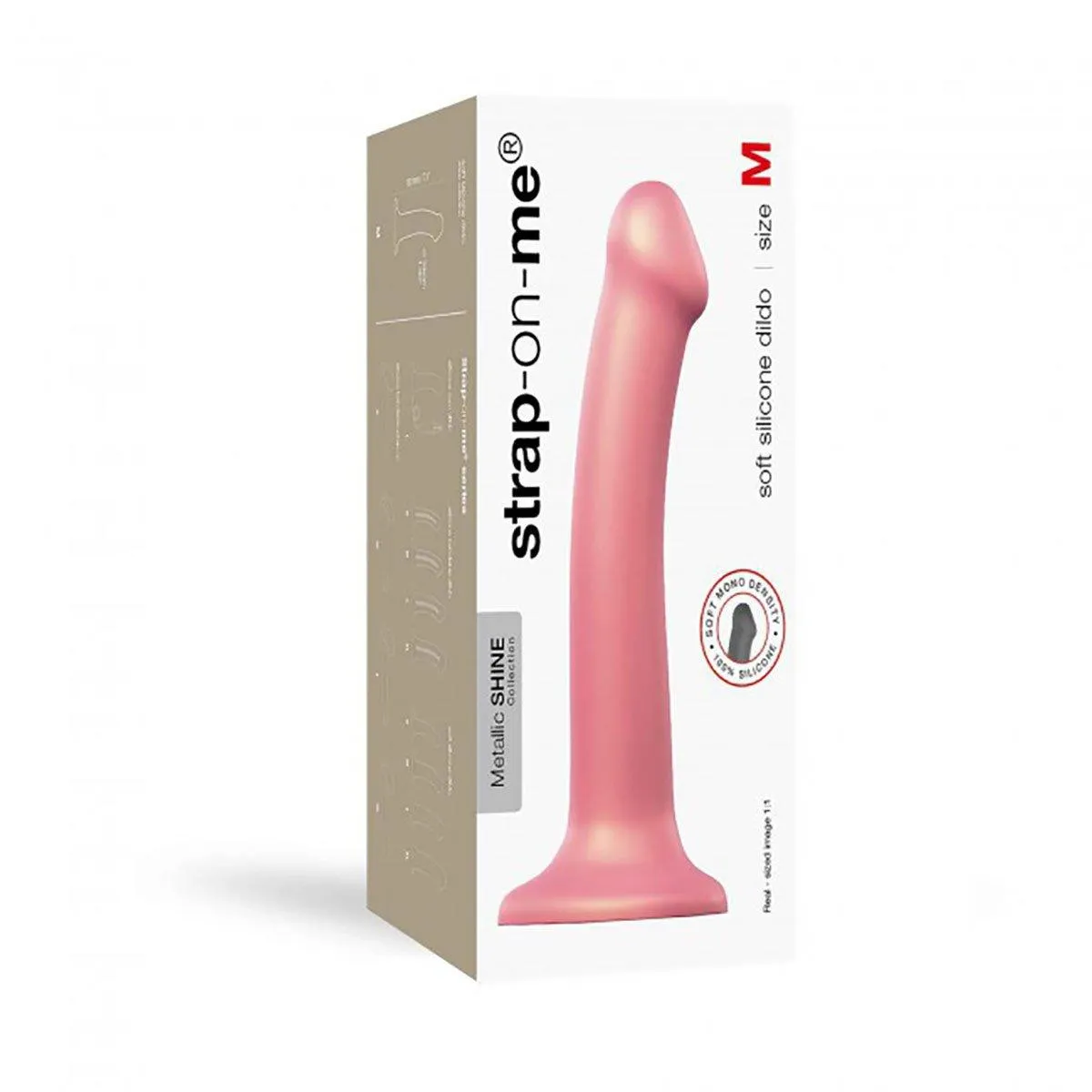 Strap-on-Me Dil Pink Metallic